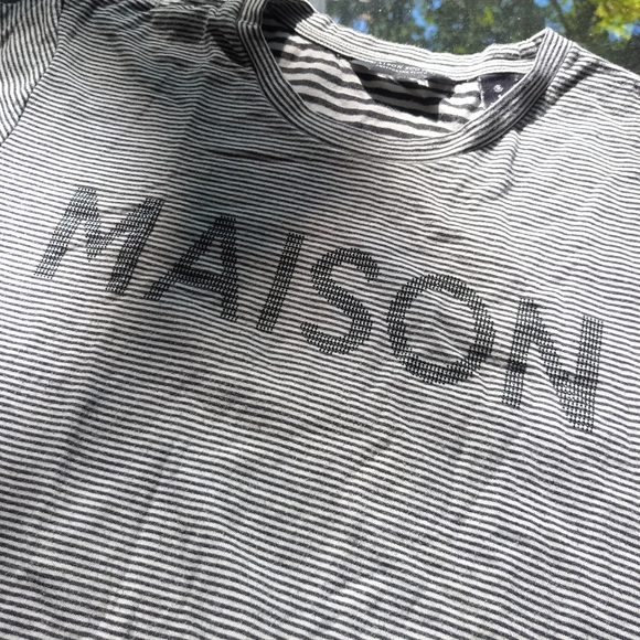 Mason Scotch stripe top Size1 - Picture 2 of 5